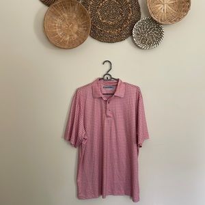 Roundtree & Yorke Checkered Polo